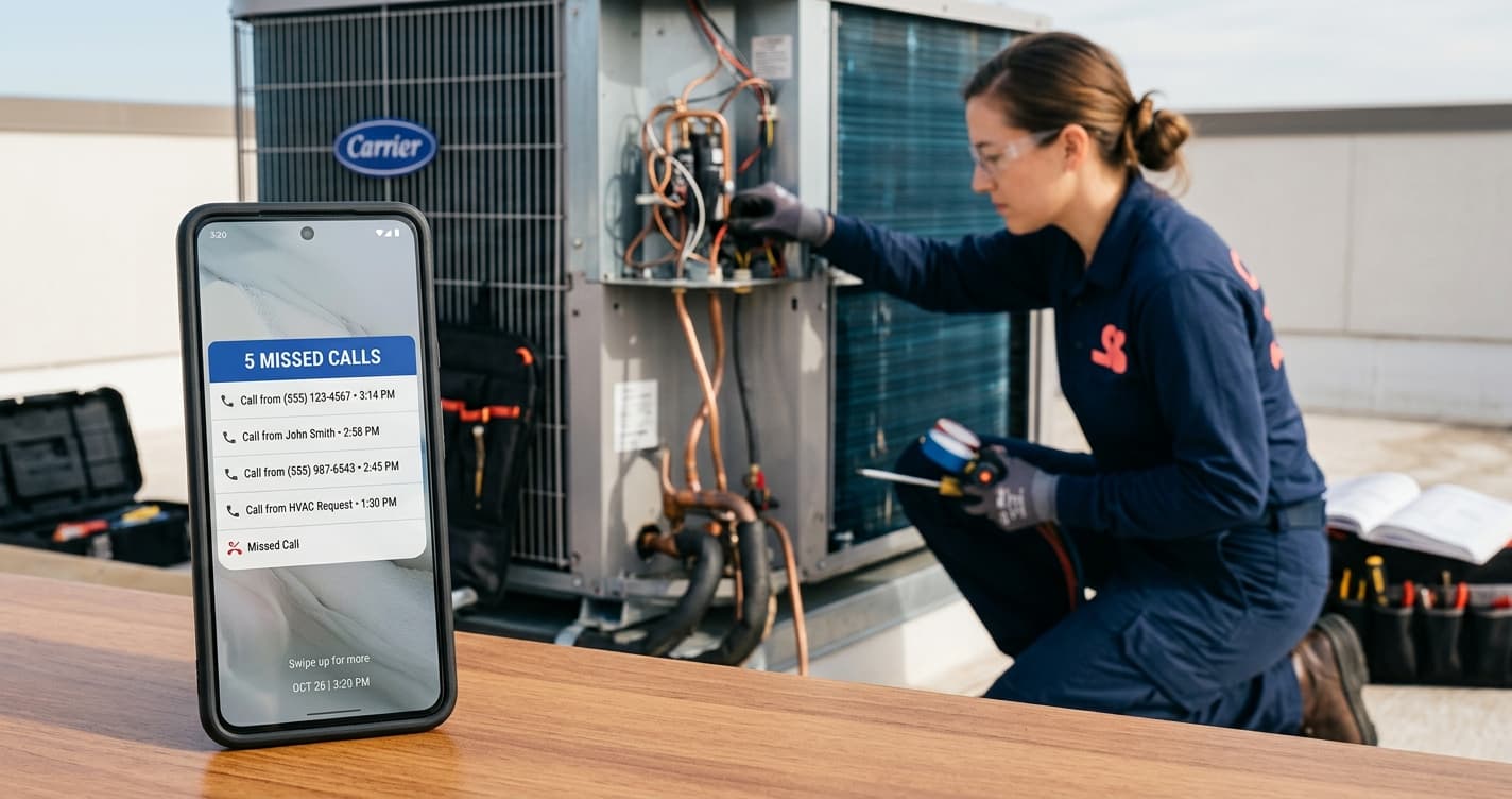 Why 74% of HVAC Calls Go Unanswered (And What It Costs)