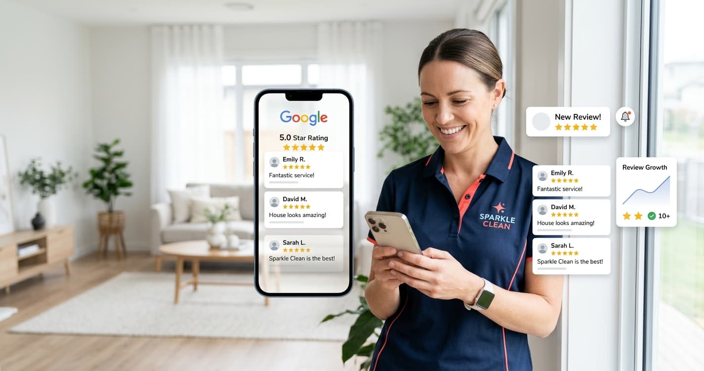 How Cleaning Companies Use Review Automation to Win
